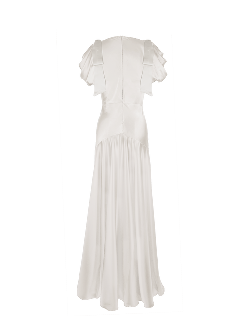 Amara Bow Gown Ivory