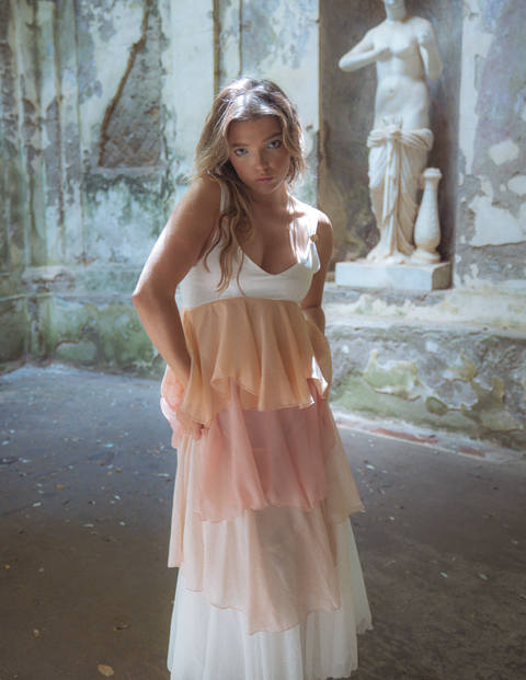 Aurienne Gown | Sorbet