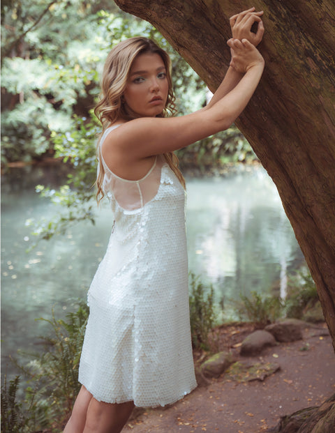 Shell Dress | Pearl