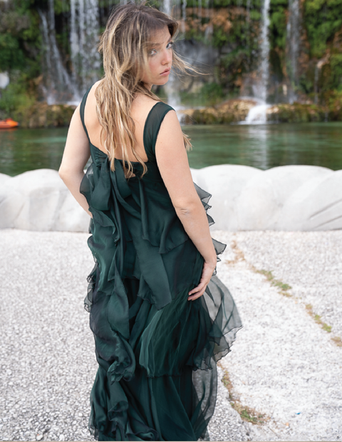 Aurienne Gown | Evergreen