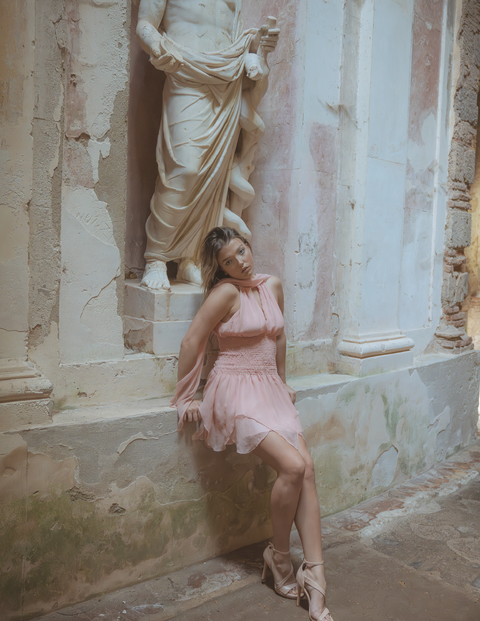 Wild Bloom Dress | Blush