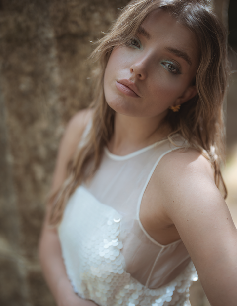 Shell Dress | Pearl