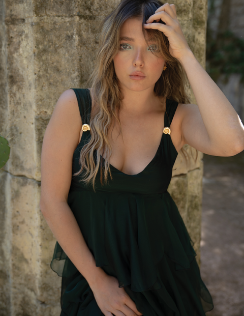 Aurienne Gown | Evergreen