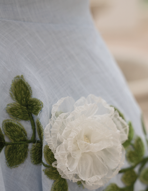 Nerina Dress | Gardenia