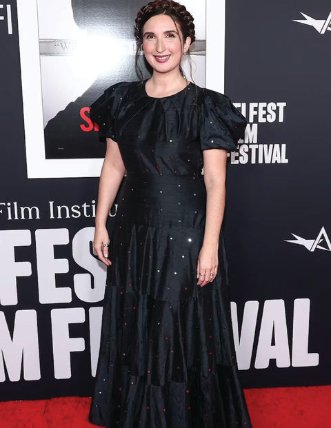 Rebecca Elizabeth — Styling Sarah Ann Masse, Survivor Advocate, at She Said Premiere