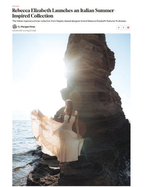 Appetito Magazine — Rebecca Elizabeth Launches Italian Summer-Inspired Collection