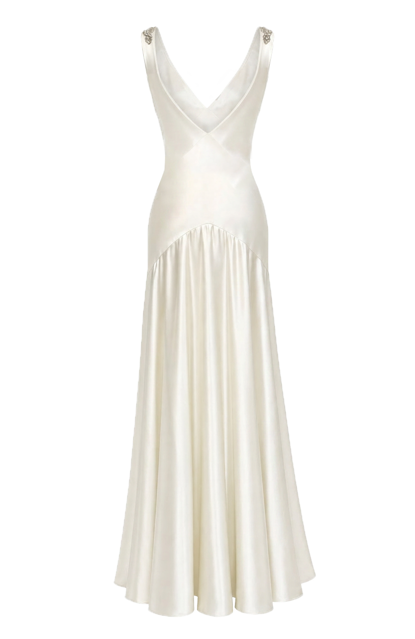 Aureila Gown | Ivory - Ghost