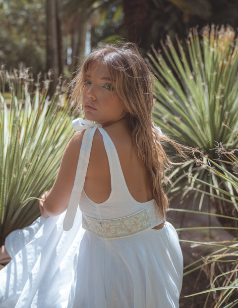 Nerina Dress | Porcelain