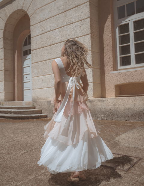 Aurienne Gown | Sorbet