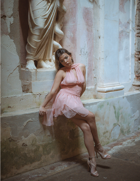 Wild Bloom Dress | Blush