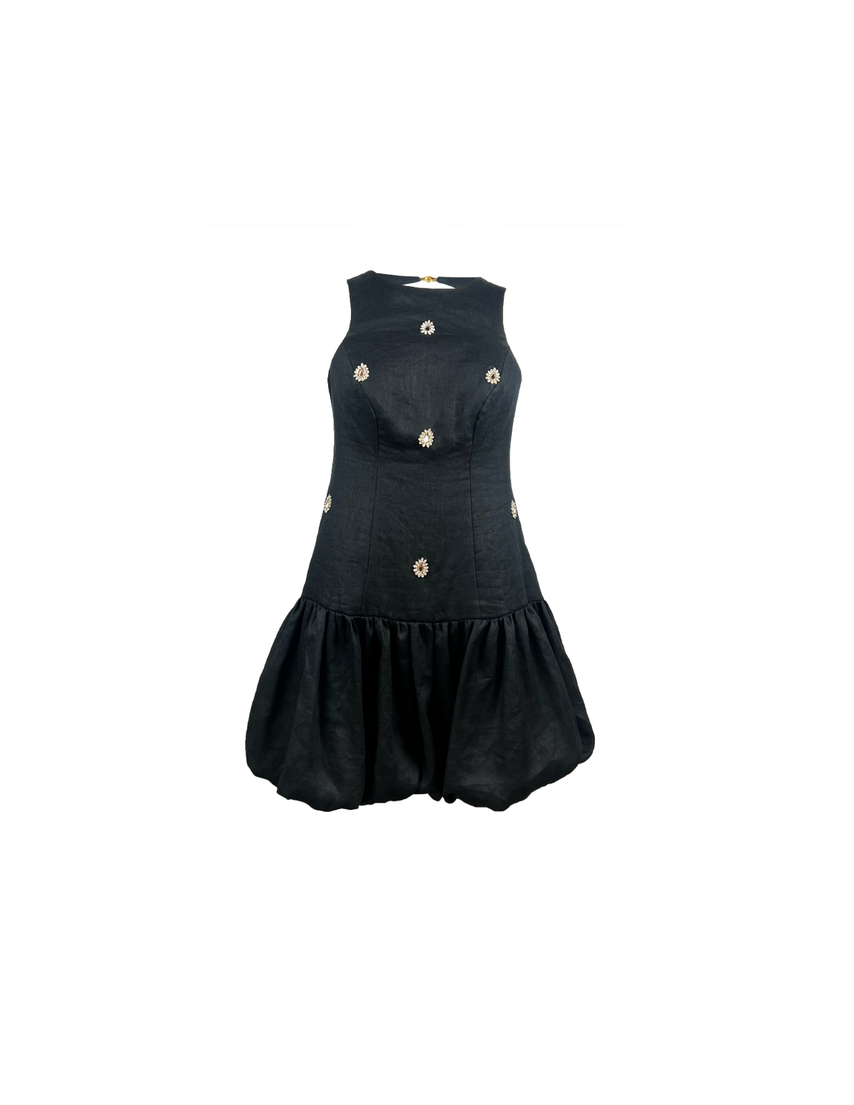 Selestia Embroidered Noir - Ghost