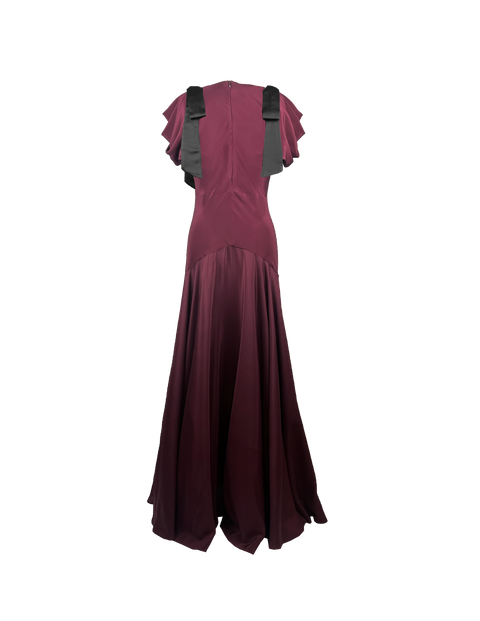 Amara Bow Gown Mulberry