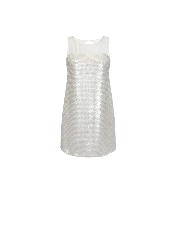 Shell Dress | Pearl - Ghost