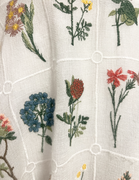 Octavia Embroidered Wildflower