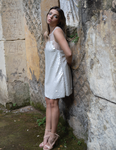 Shell Dress | Pearl