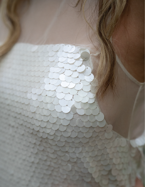 Shell Dress | Pearl