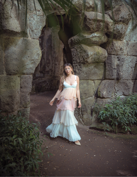 Aurienne Gown | Sorbet