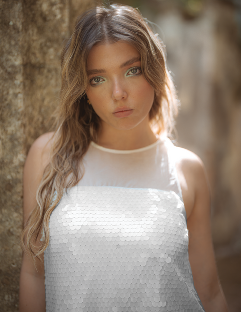 Shell Dress | Pearl
