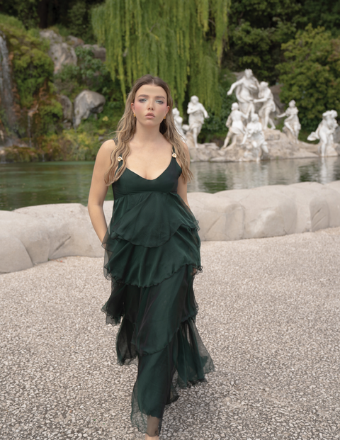 Aurienne Gown | Evergreen