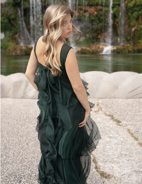 Aurienne Gown | Evergreen