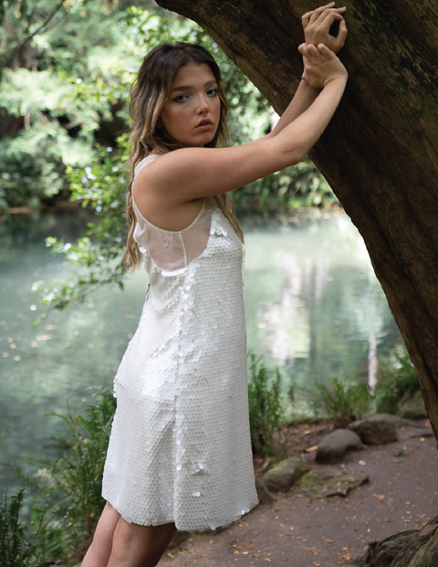 Shell Dress | Pearl