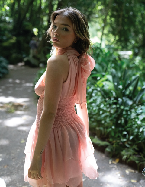 Wild Bloom Dress | Blush
