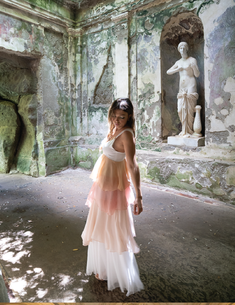 Aurienne Gown | Sorbet