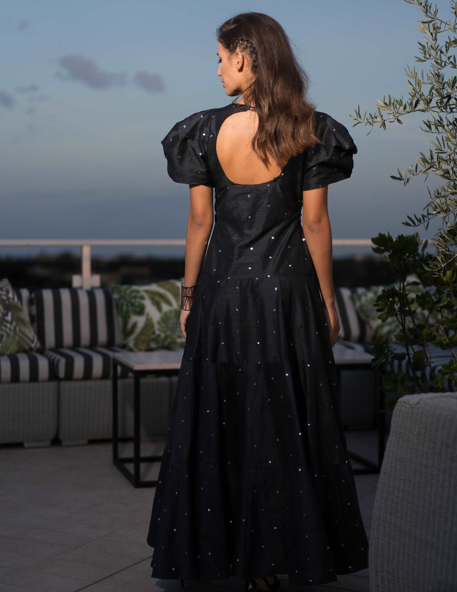 Marcella Embroidered Mirror Dress